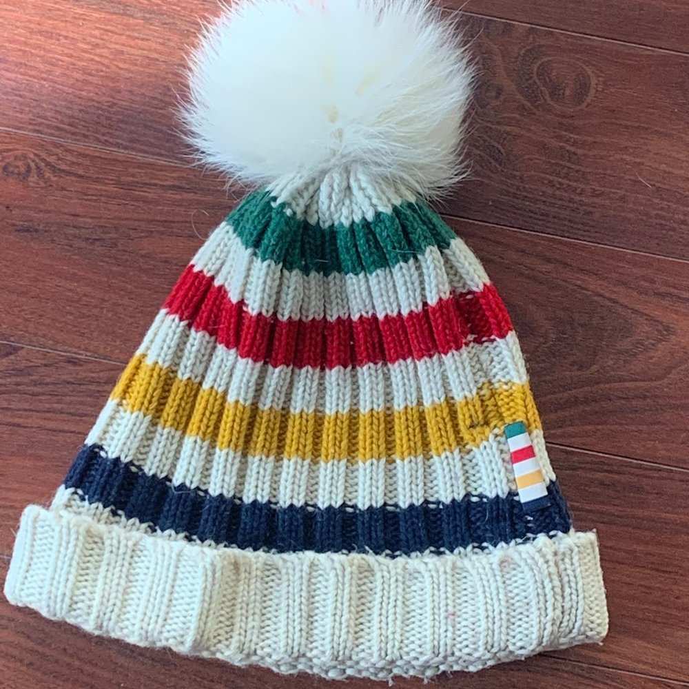 HBC Striped Knitted Hat